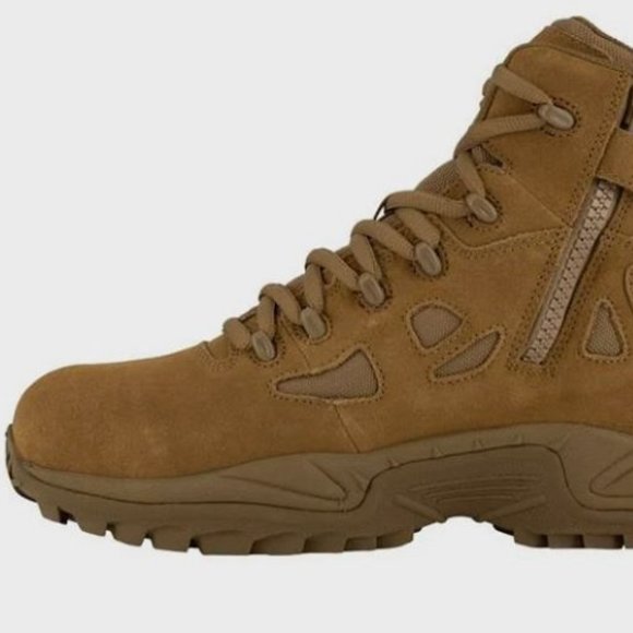 Men's Reebok 6" Rapid Response RB Composite Toe Side-Zip Boots Men's 12 Medium - Picture 3 of 8